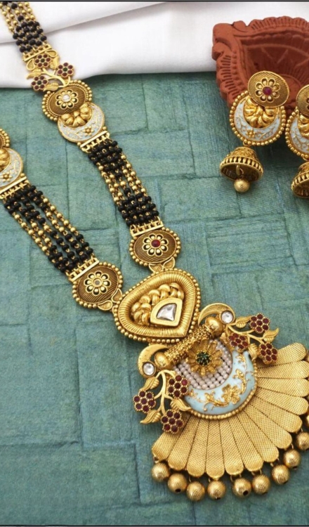 Rajwadi Long Mangalsutra
