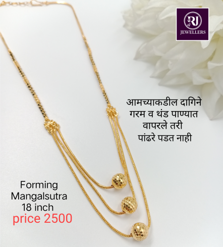 Forming Short Mangalsutra