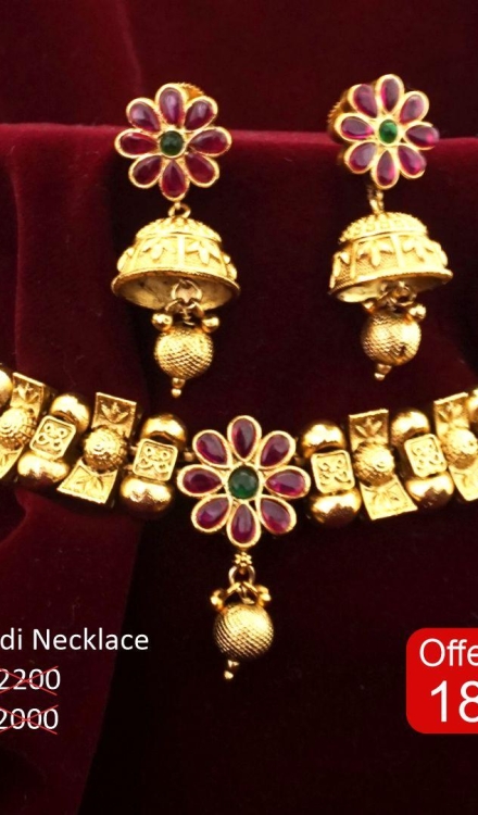 Rajwadi Necklace