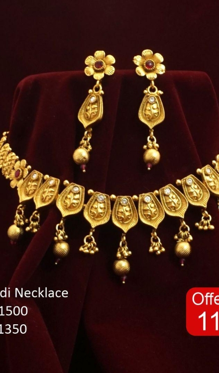 Rajwadi Necklace