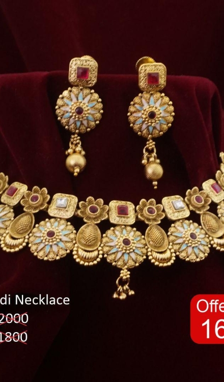 Rajwadi Necklace