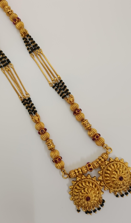 Matte Long Mangalsutra