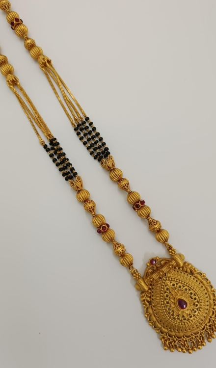 Matte Long Mangalsutra