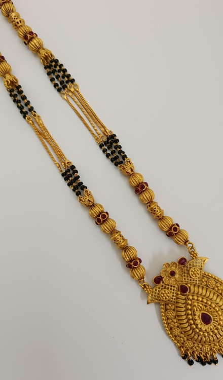 Matte Long Mangalsutra