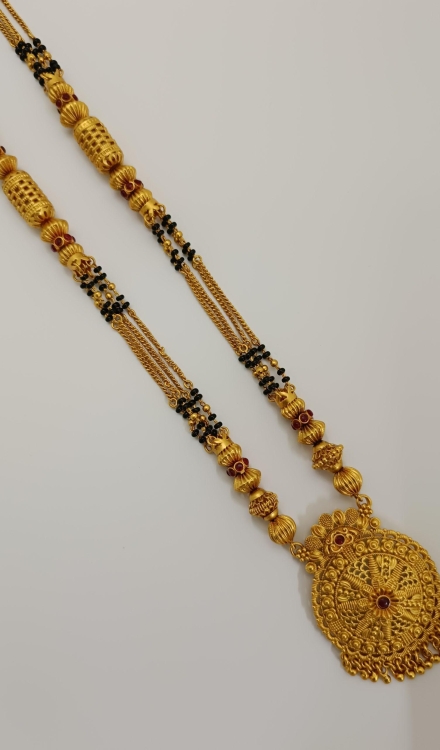 Matte Long Mangalsutra