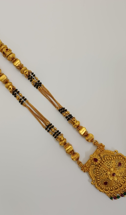 Matte Long Mangalsutra