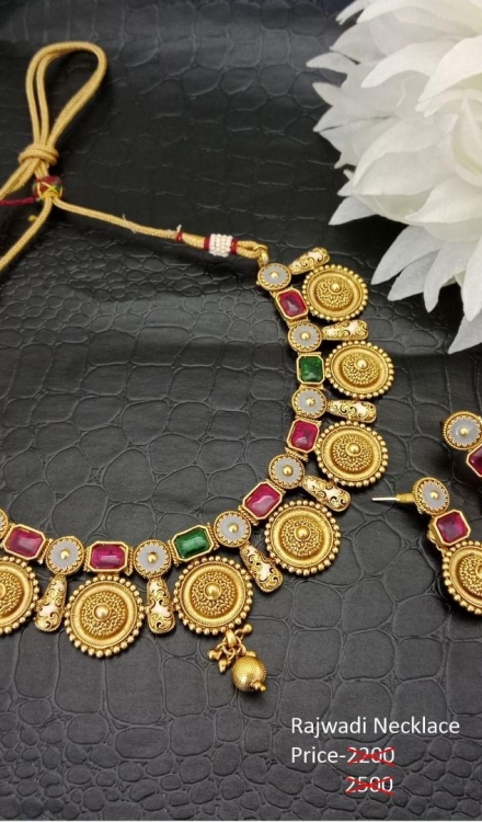 Rajwadi Necklace
