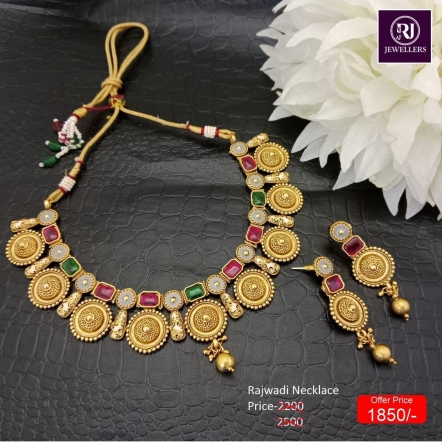 Rajwadi Necklace